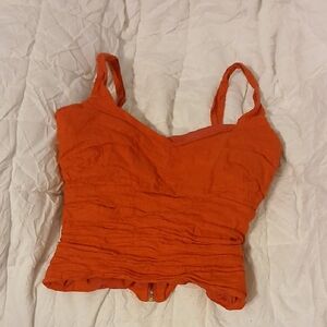 Artelier Nicole Miller Redpink Sleeveless Women's Top SIZE P